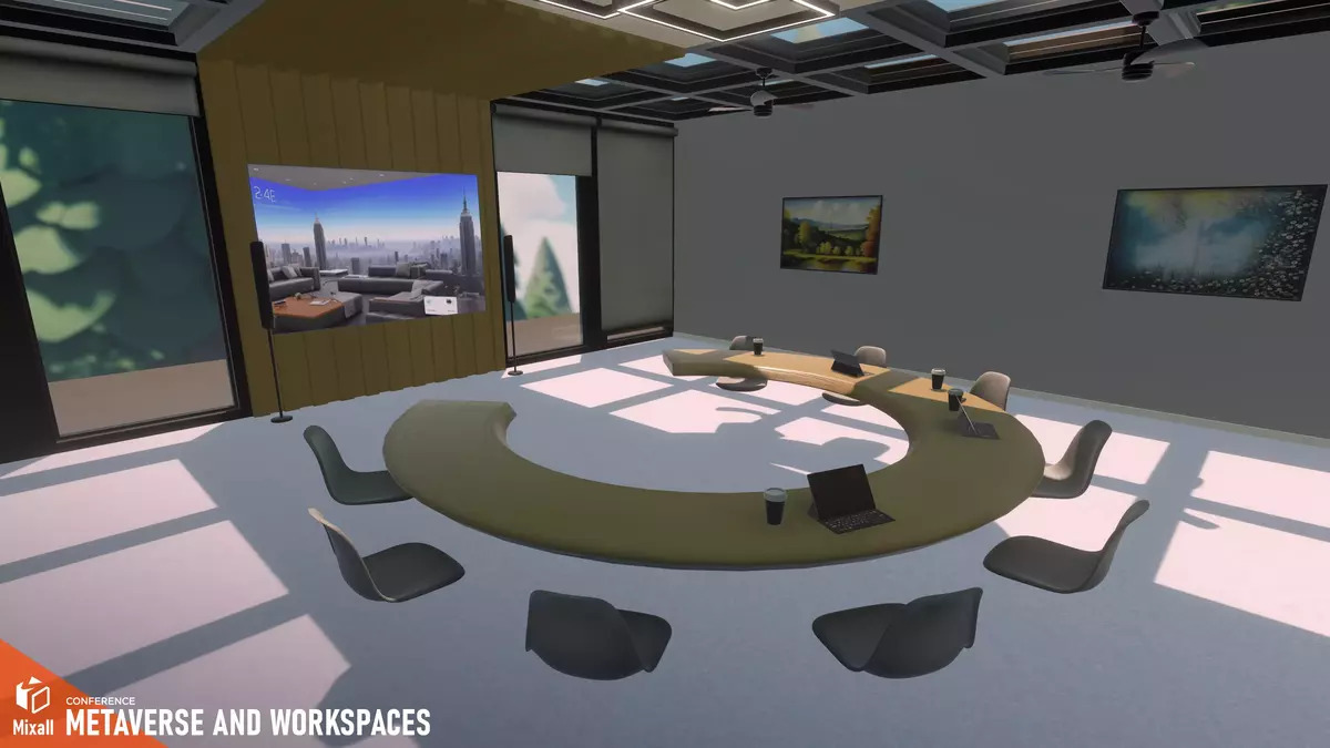 메타버스 및 작업 공간 - 컨퍼런스 - Unity 에셋 스토어 패키지.