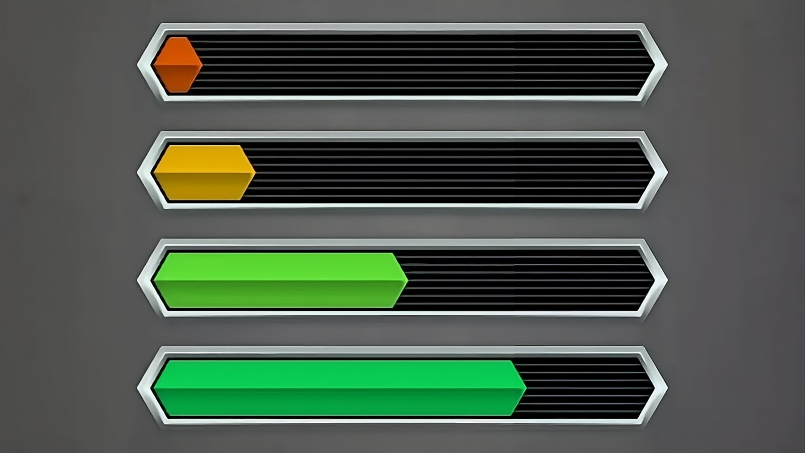 Health and Progress Bar Pro(마나, 체력, 에너지...) Unity 에셋 스토어 패키지.