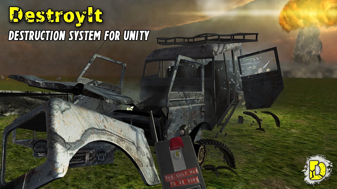 DestroyIt - 파괴 시스템 - Unity 에셋 스토어 패키지.