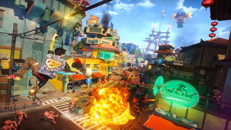Sunset Overdrive 게임플레이 스크린샷